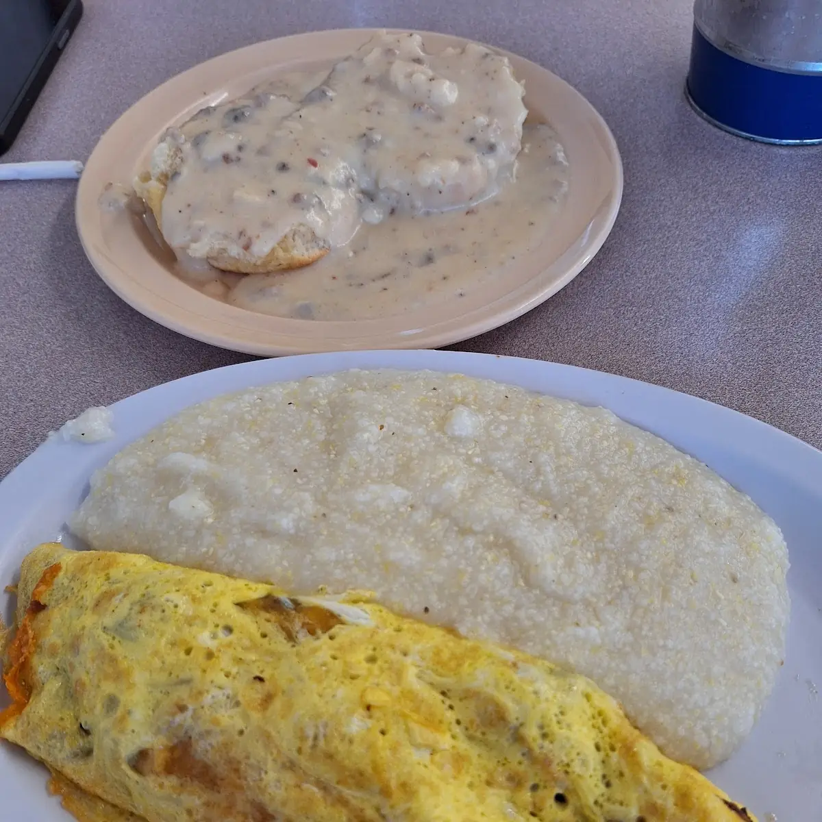 Bacon and Cheese Omelette