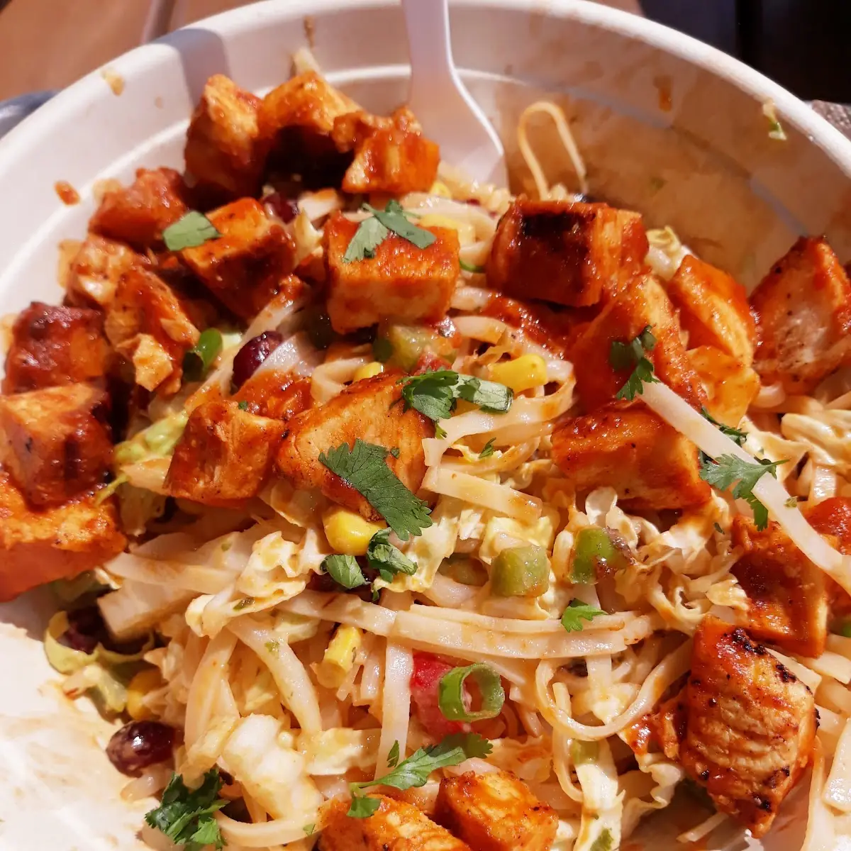 Thai Chicken and Rice Noodles