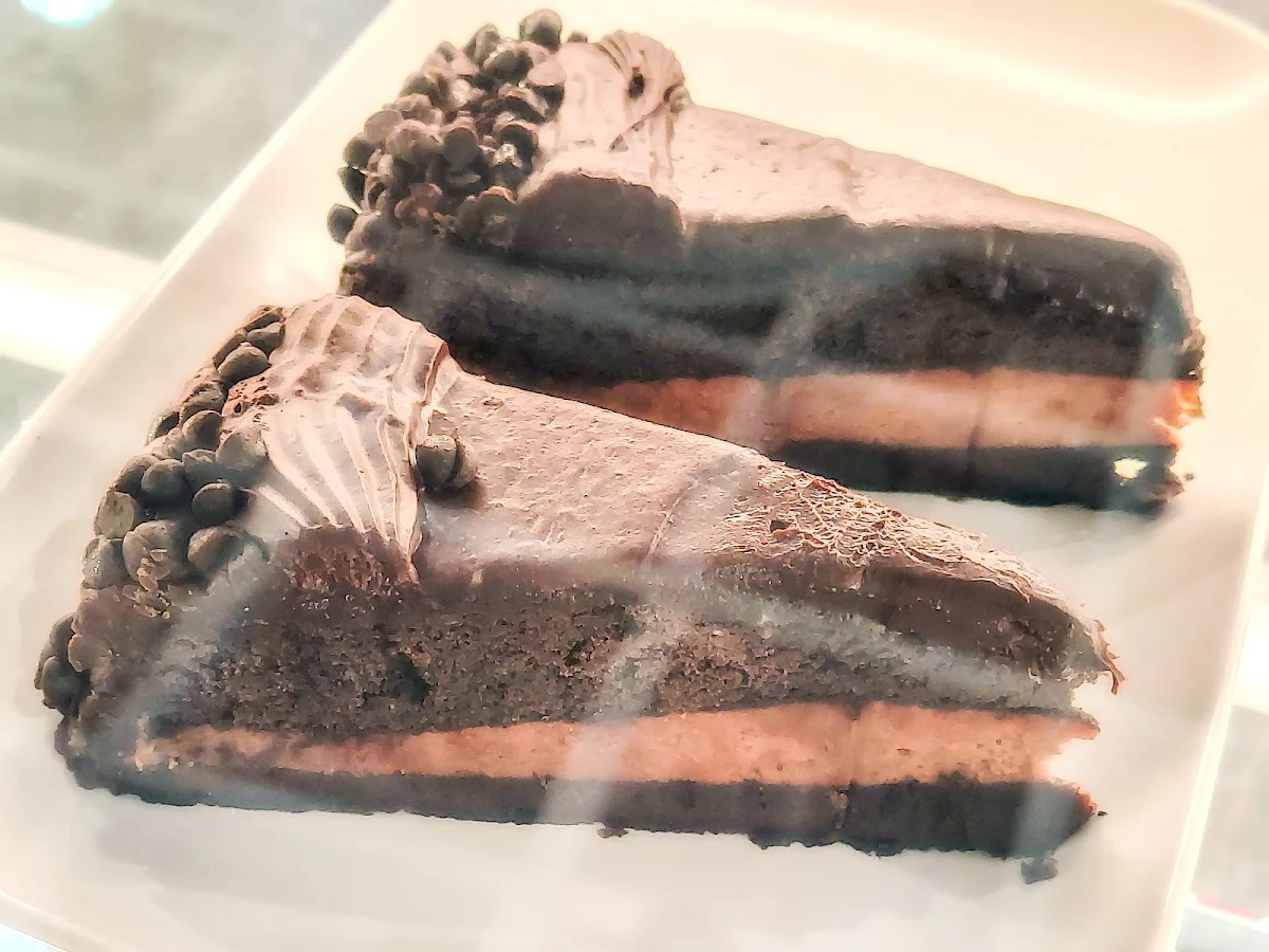 Chocolate Cake Slice