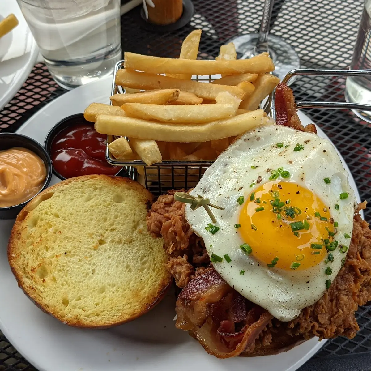 Chicken or the Egg Sandwich