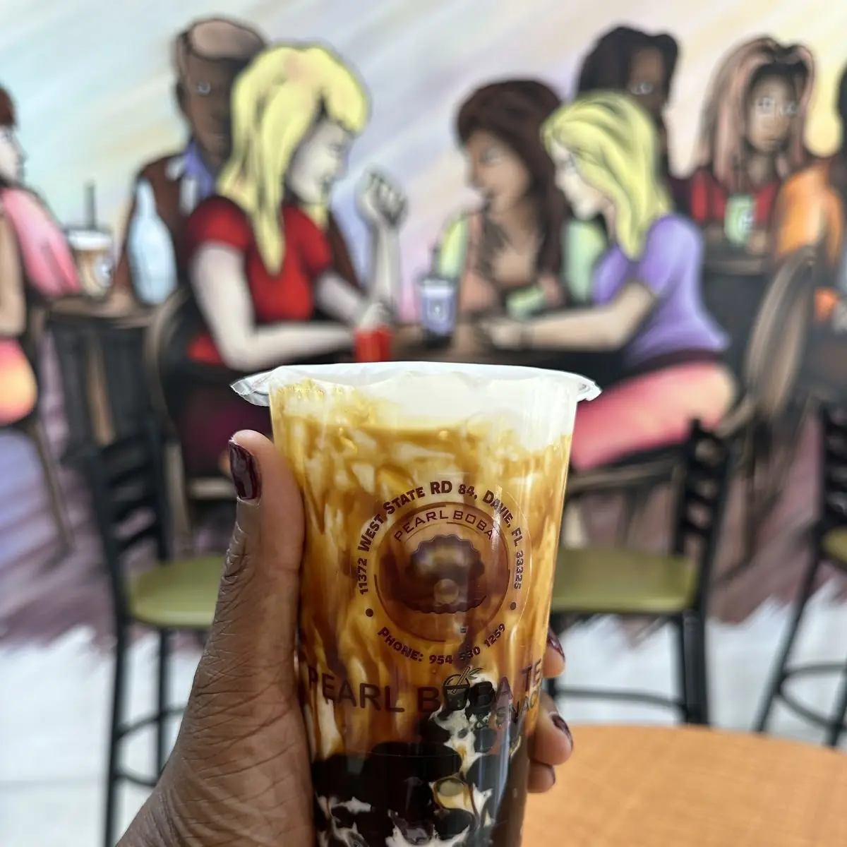 Lychee Milk Tea