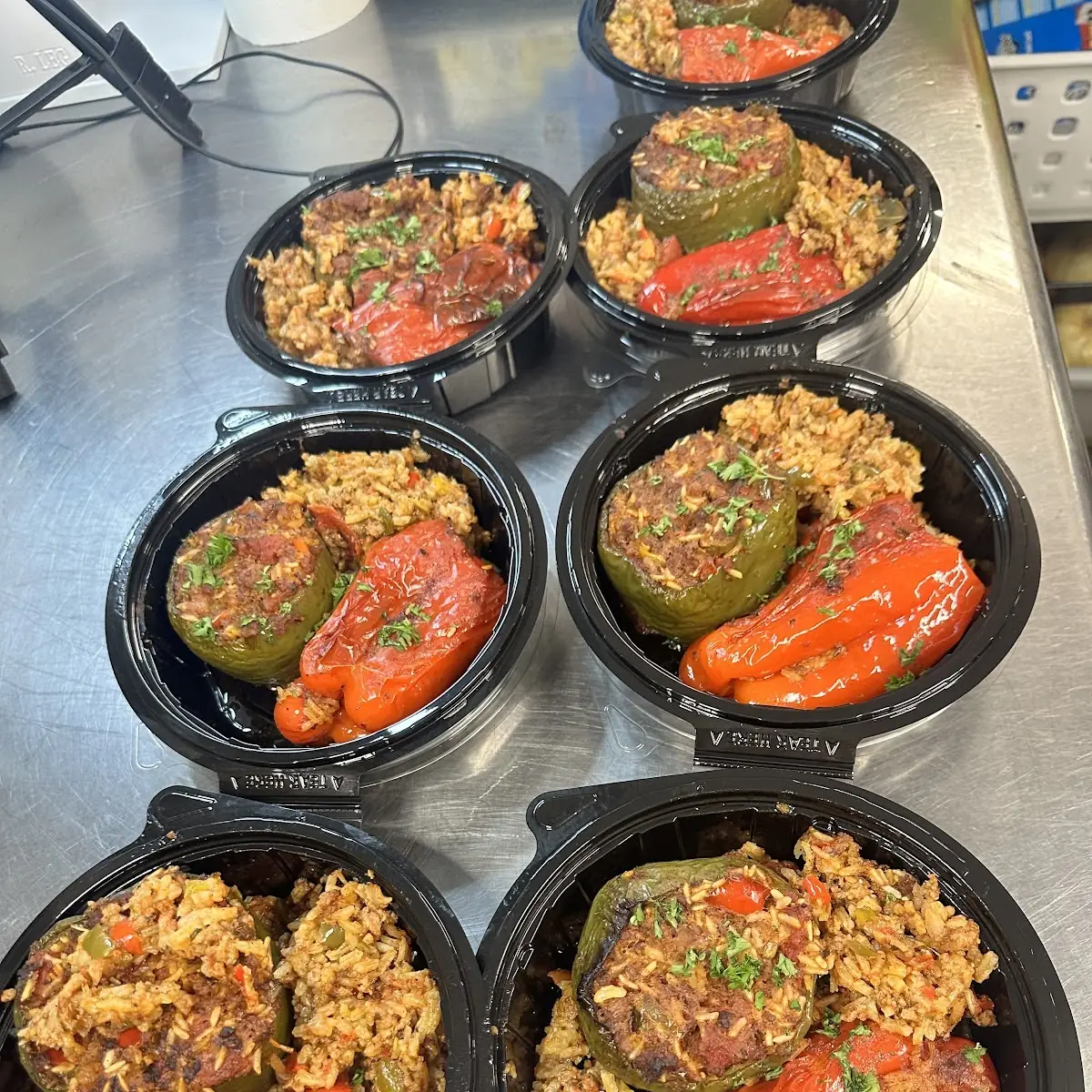 Stuffed Peppers Confirm with Restaurant
