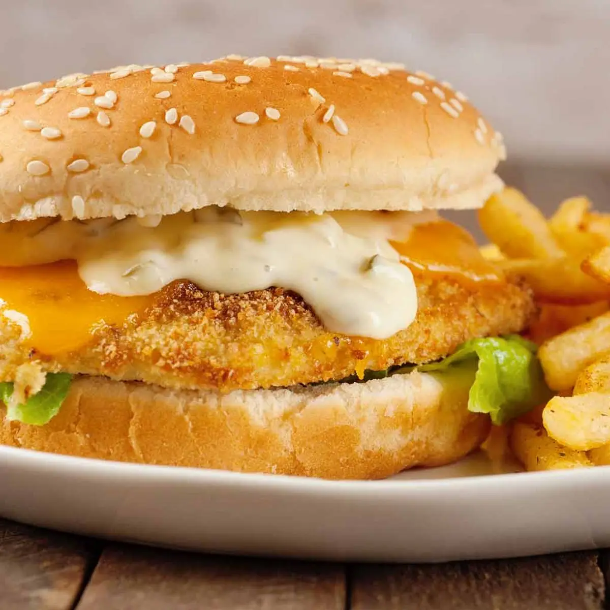 Fish Sandwich w Fries