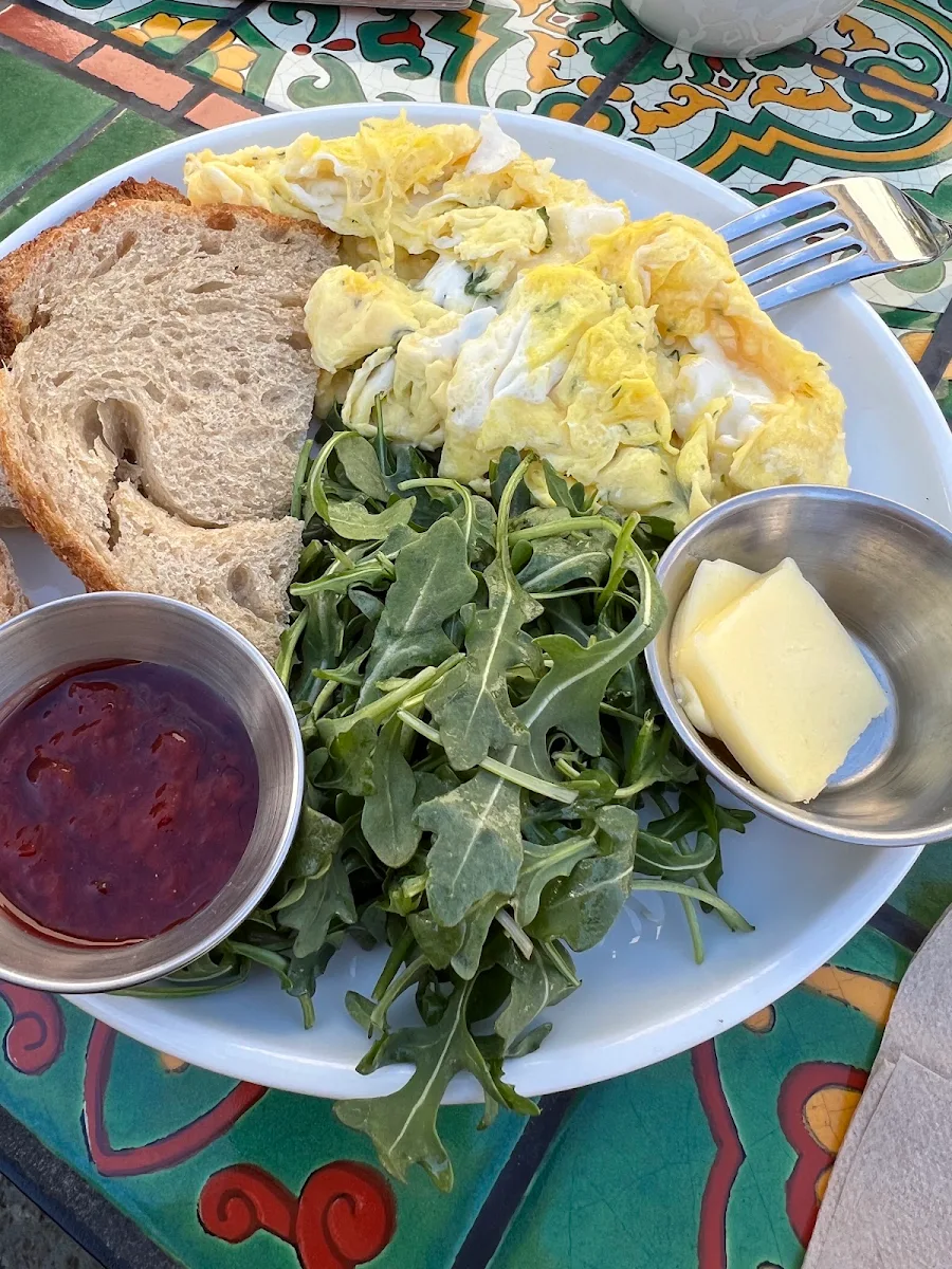 Herby Scrambled Eggs