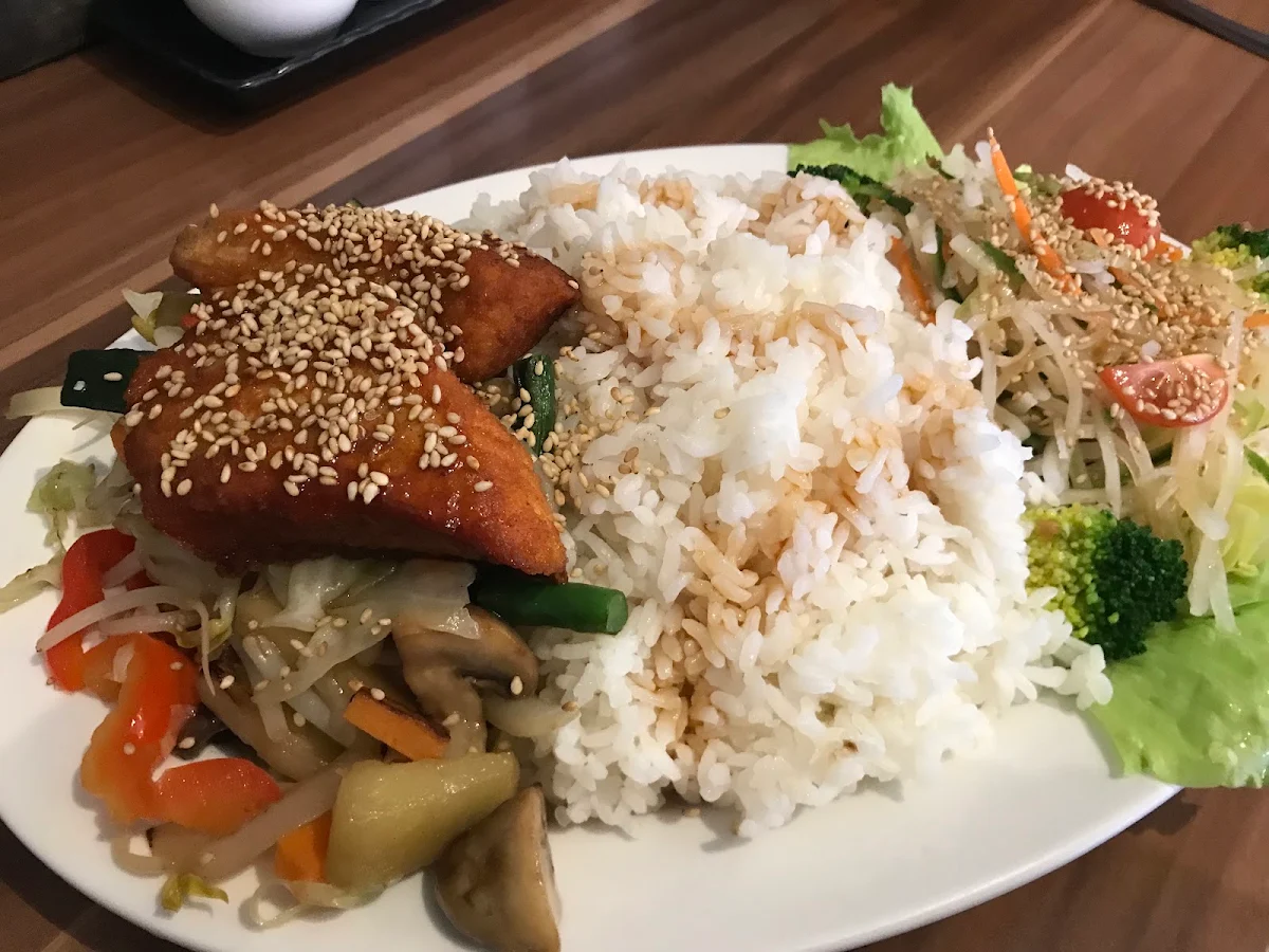 Teriyaki Salmon, Sushi Factory