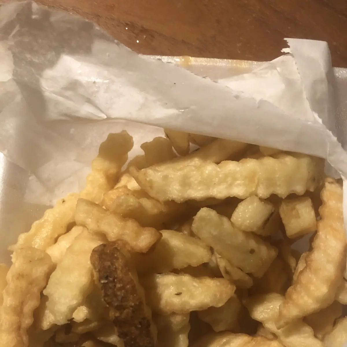 Large Crinkle Cut Fries