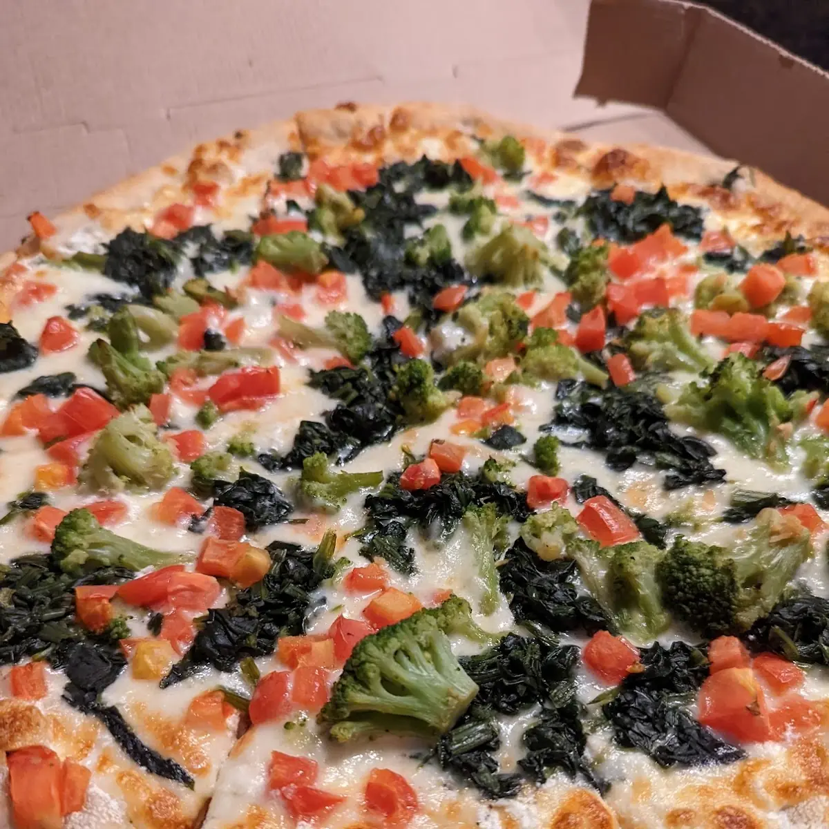 Veggie White Pizza