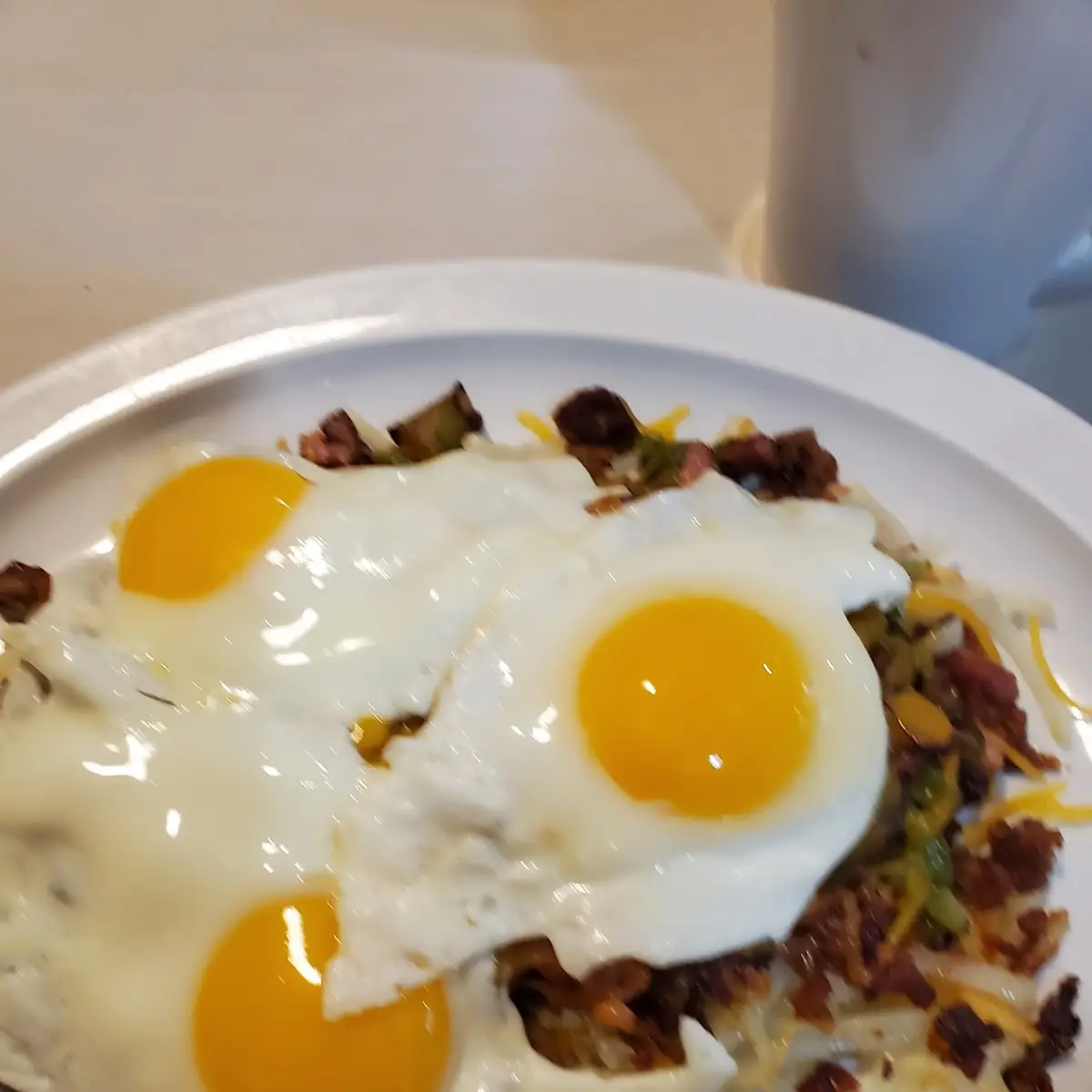 Chopped Steak & Eggs