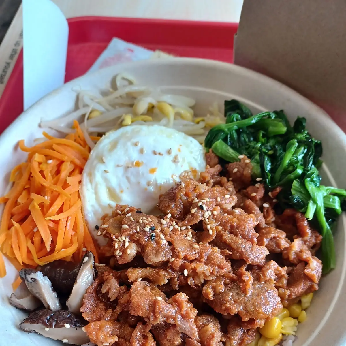 Beef Bulgolgi Rice Bowl