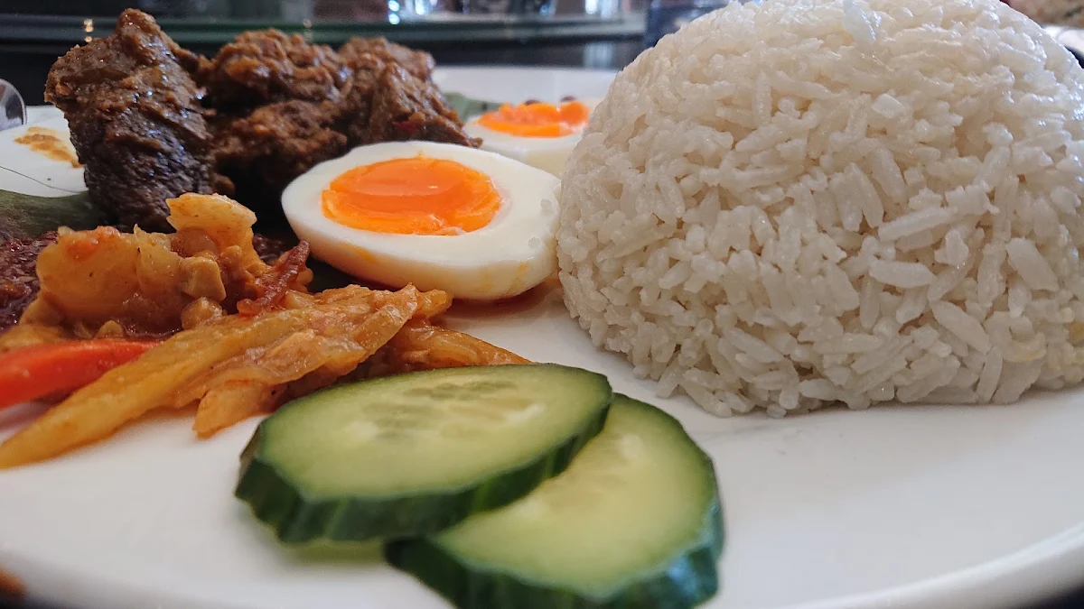 Nasi Lemak with Beef Rendang, Next D'Or Tapas & Bar