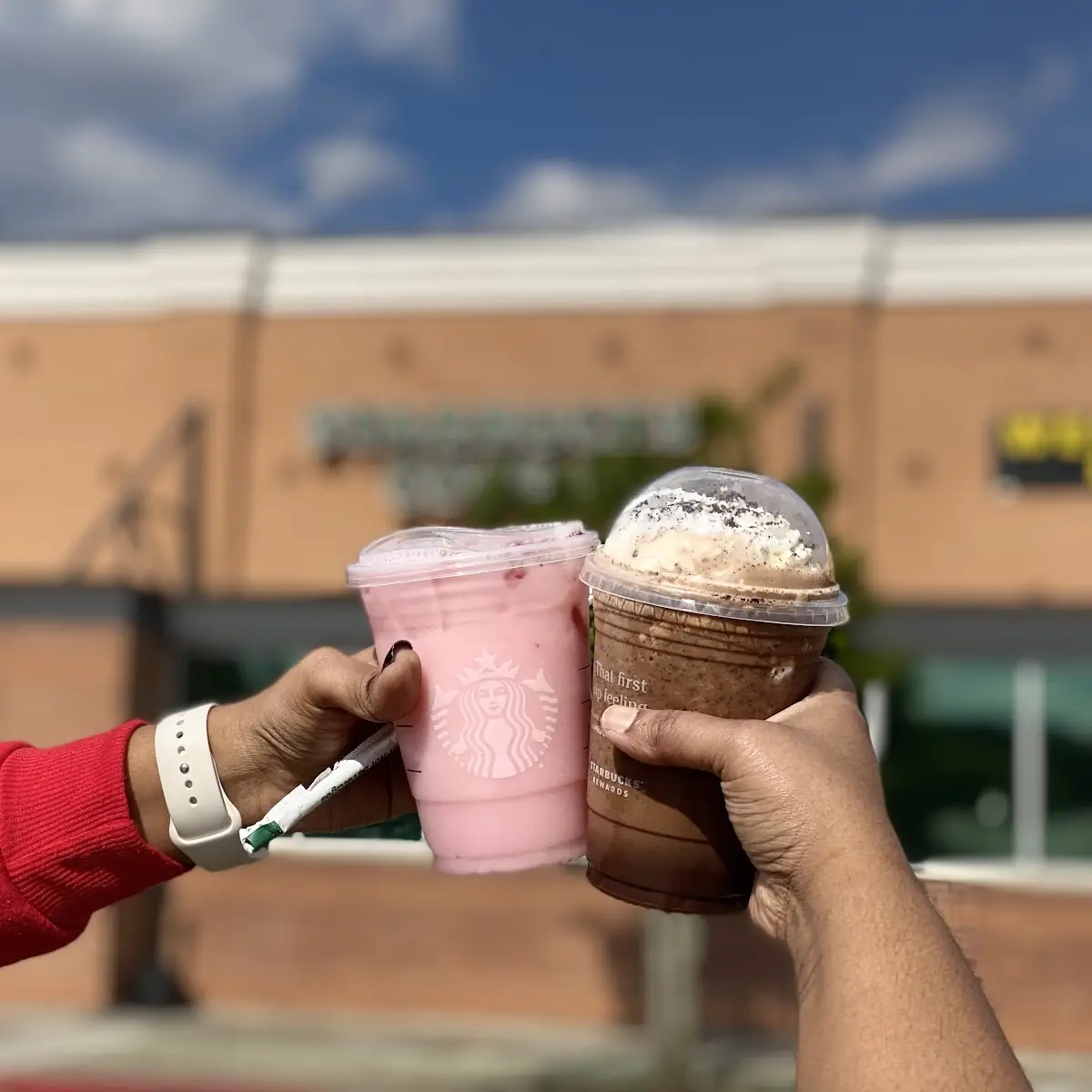Cold Coffee Strawberry Milkshake