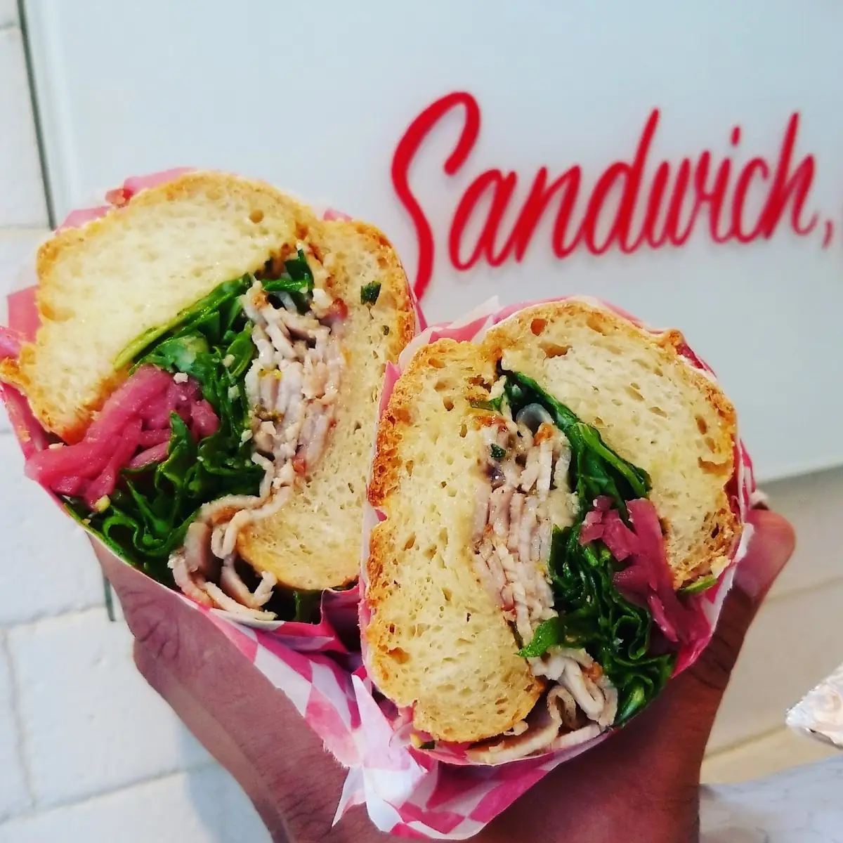Pork Belly Porchetta Sandwich