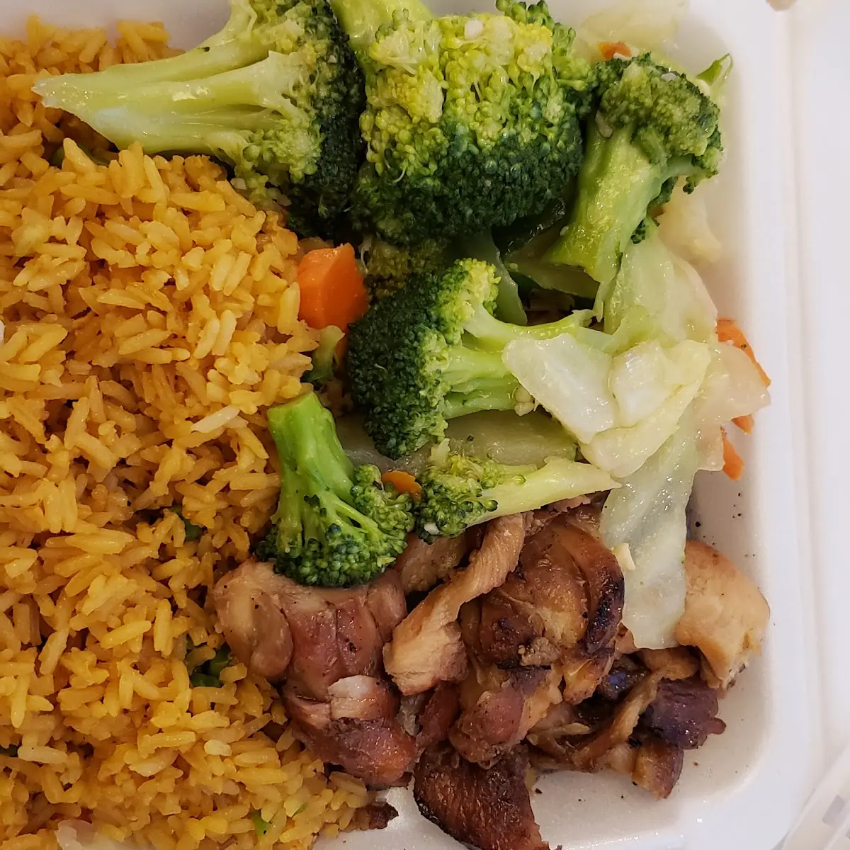 Number 2 with Bourbon Chicken