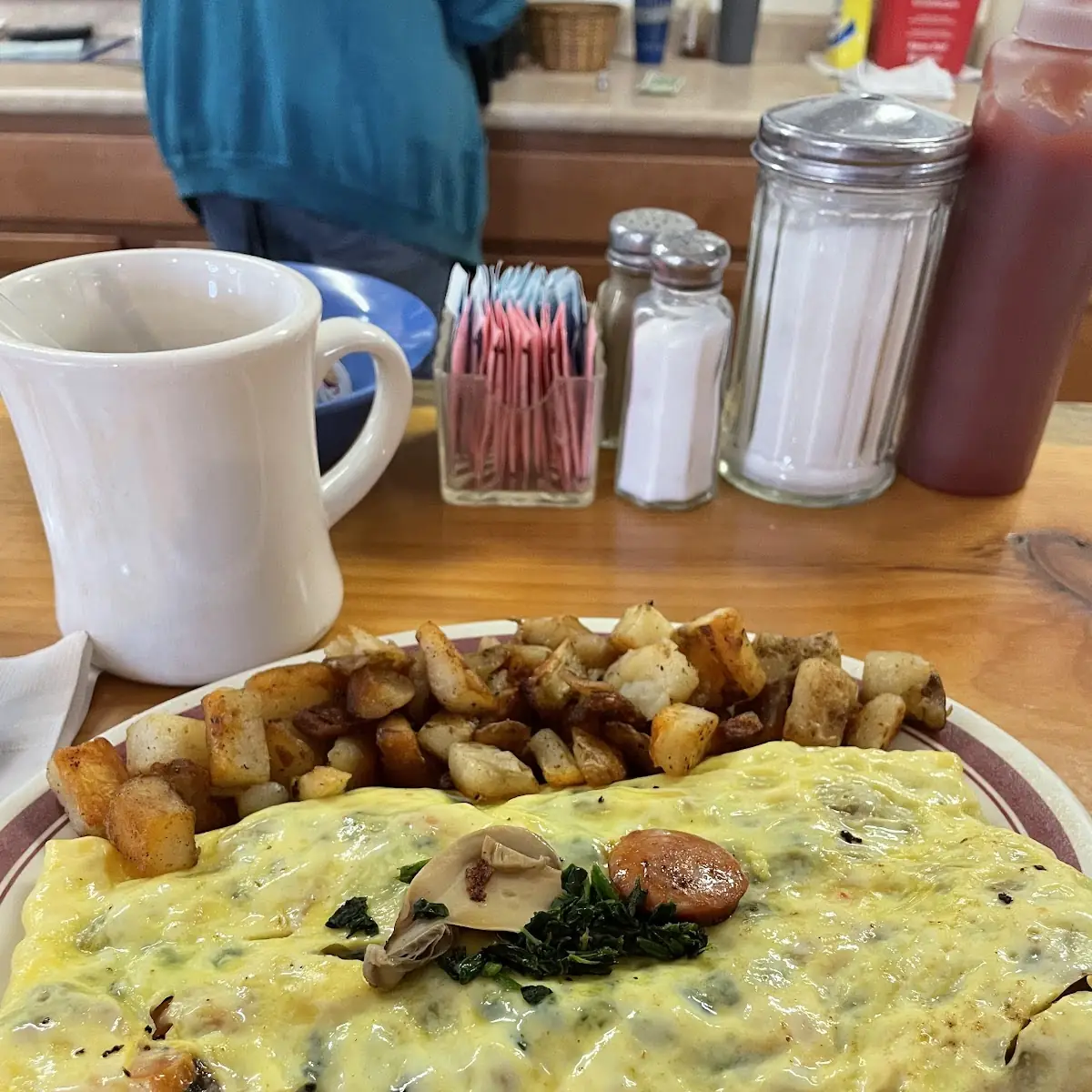 Chorizo Omelette