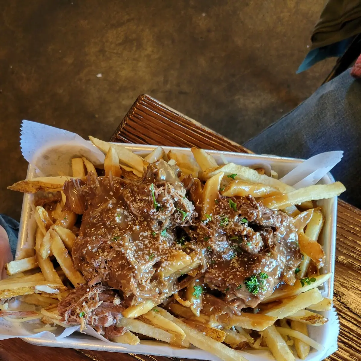 Short Rib Poutine Fries