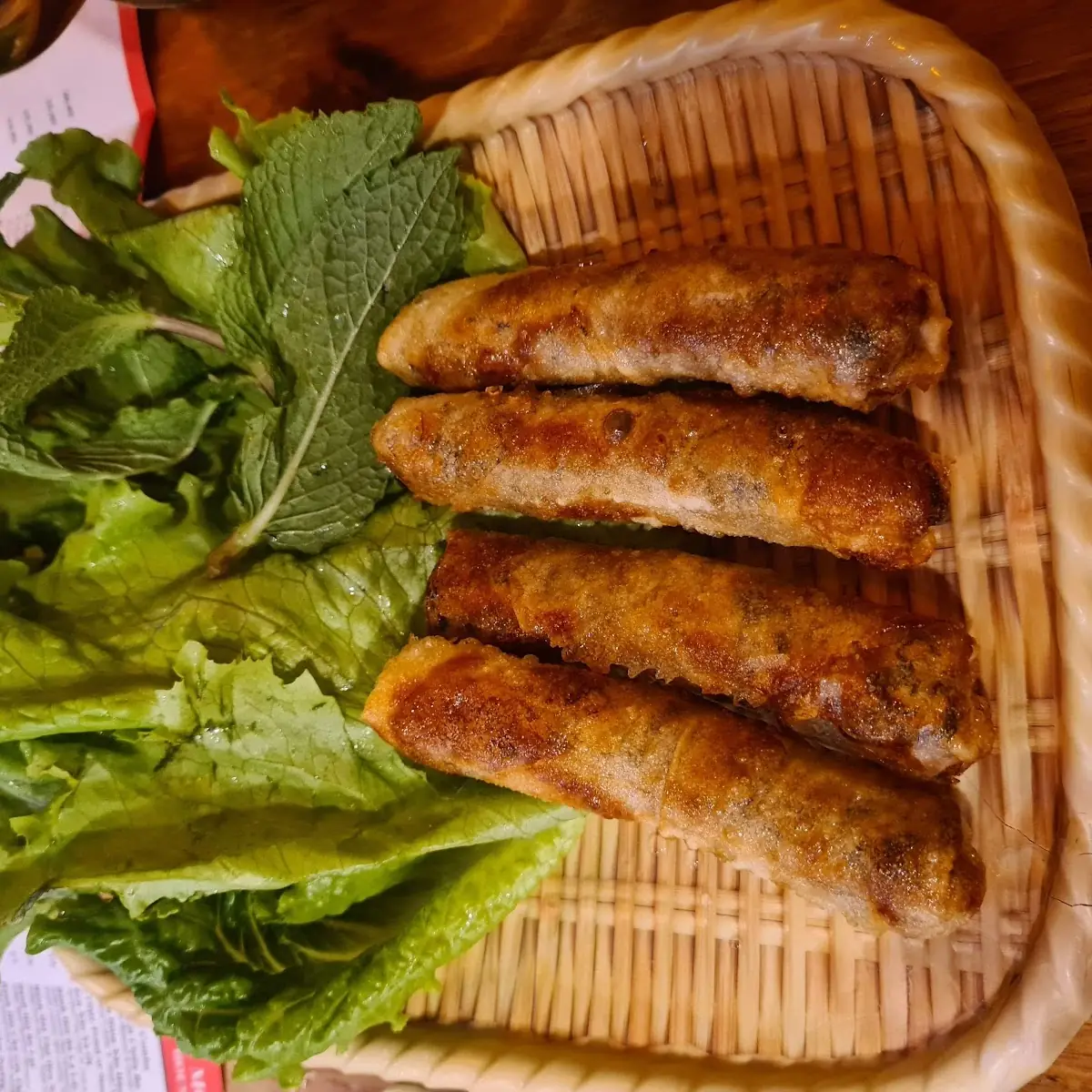 Fried Pork Spring Rolls