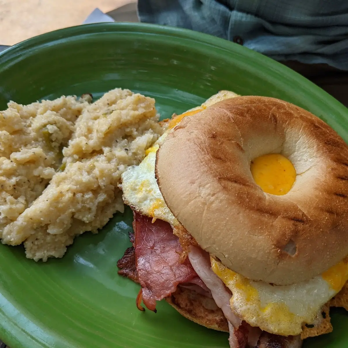 Breakfast Sandwich on Bagel
