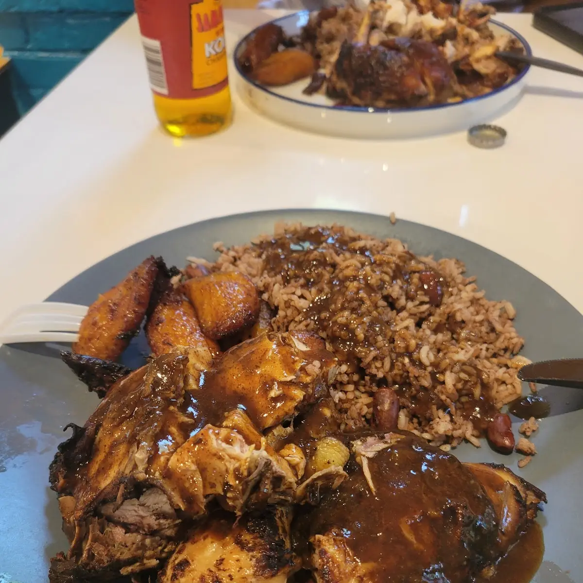 Brown Stew Chicken Available Monday and Wednesday