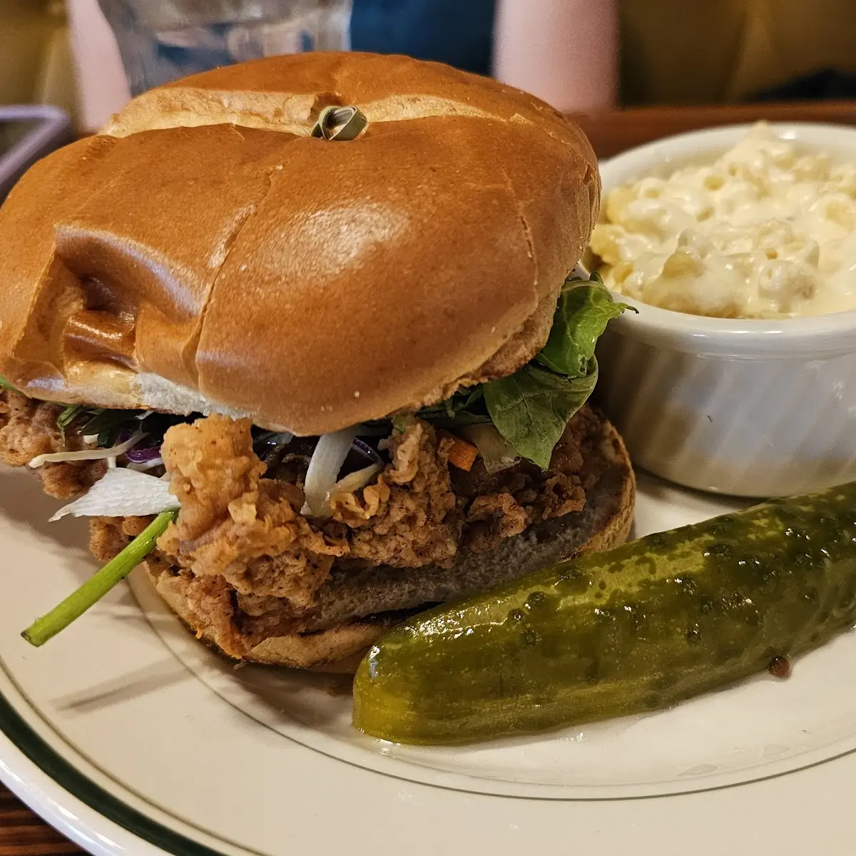 Pickled Brine Chicken Sandwich