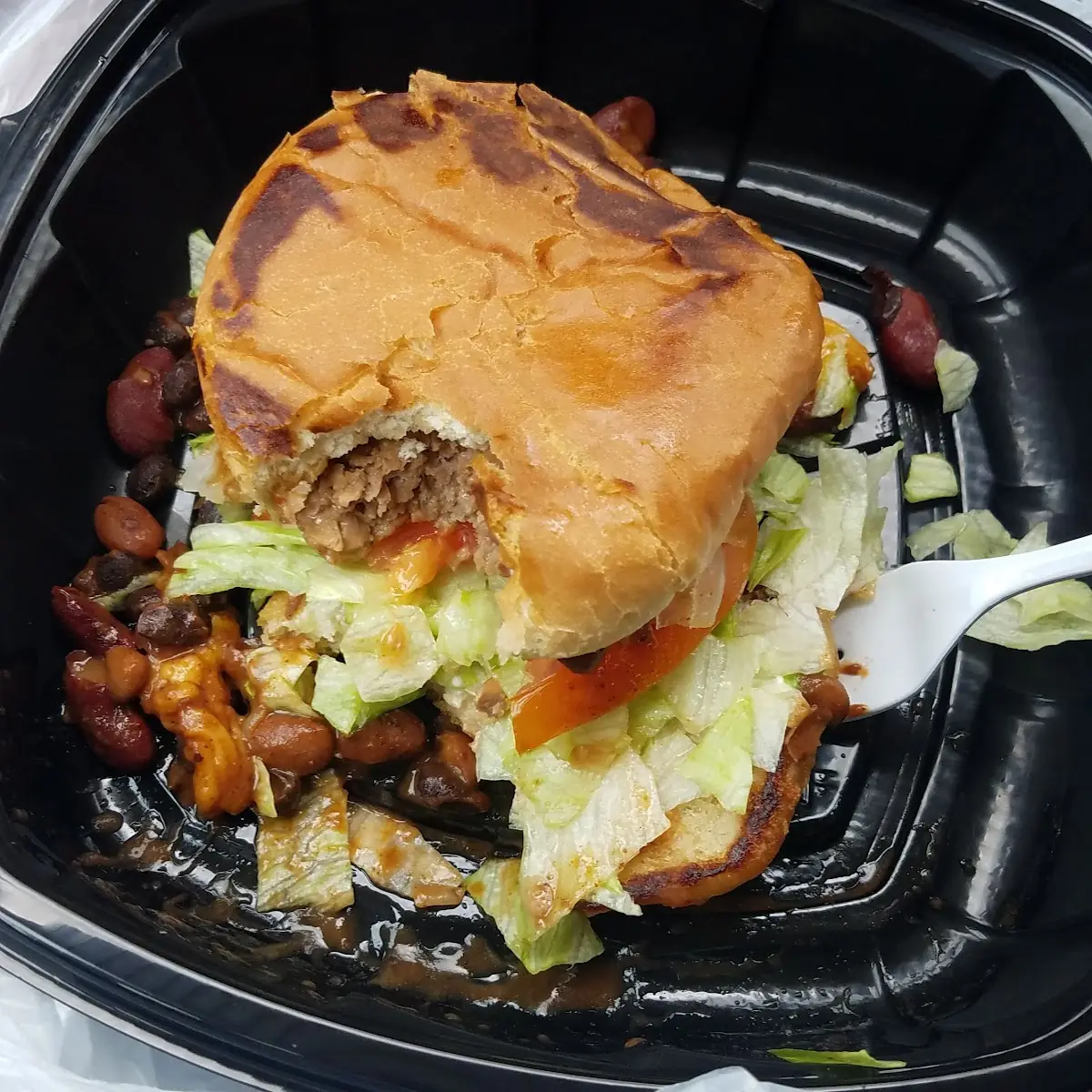 Chilli Cheese V-Burger