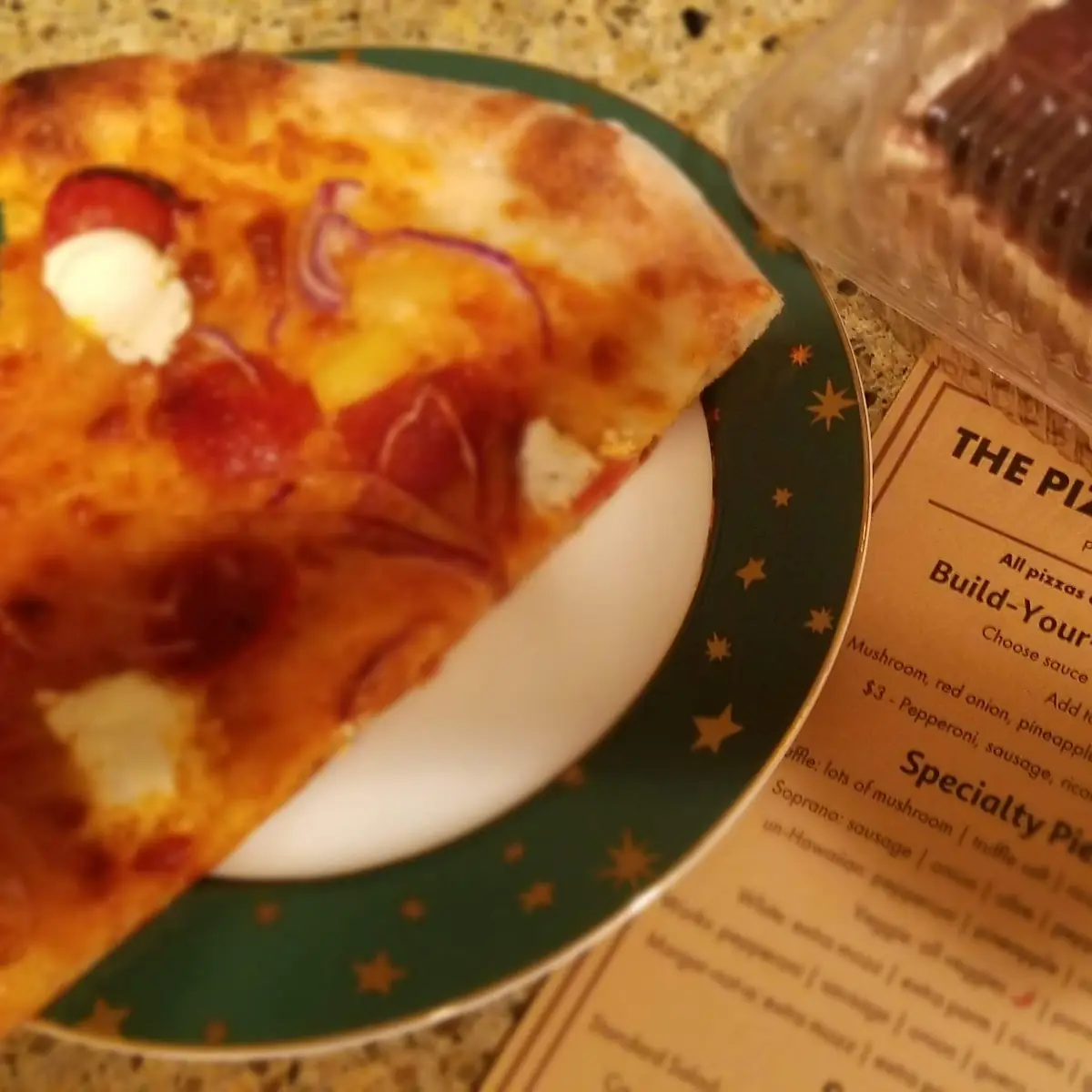 Tiramisu Cake and not Hawaiian Pizza