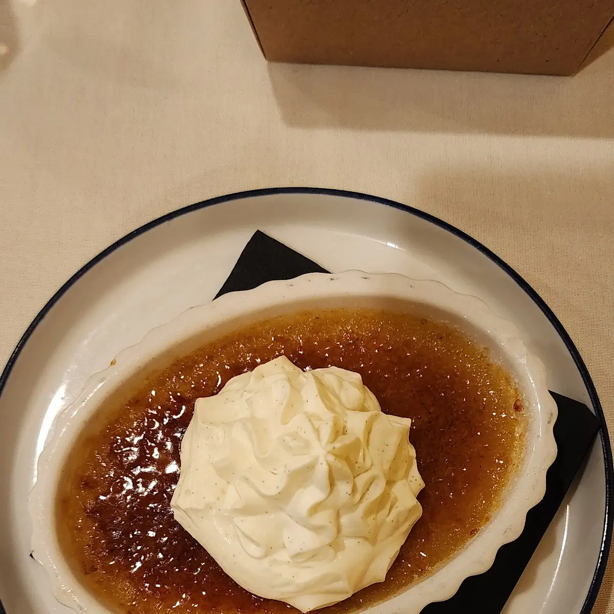 Butterscotch Creme Brulee