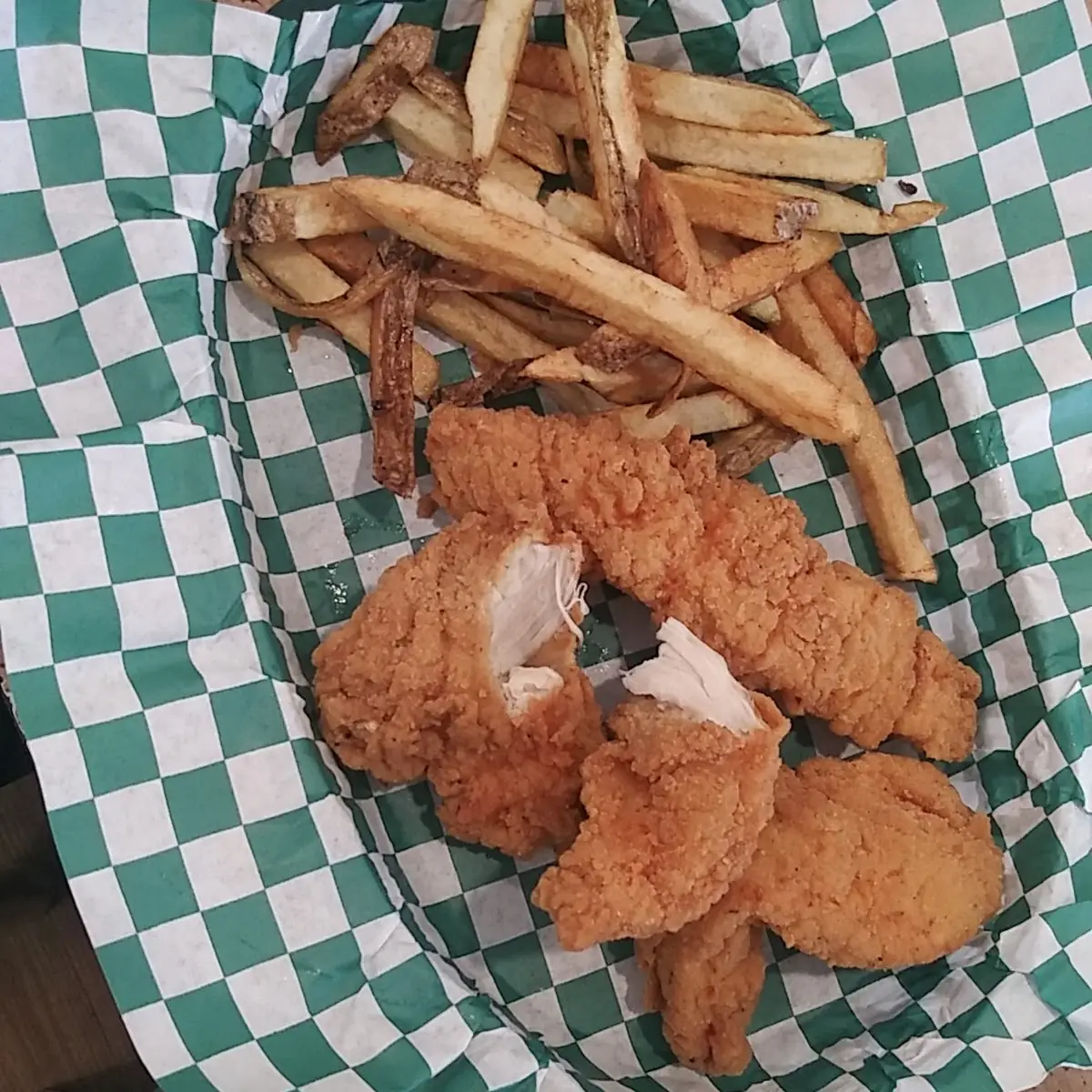 Chicken Strips with Fries