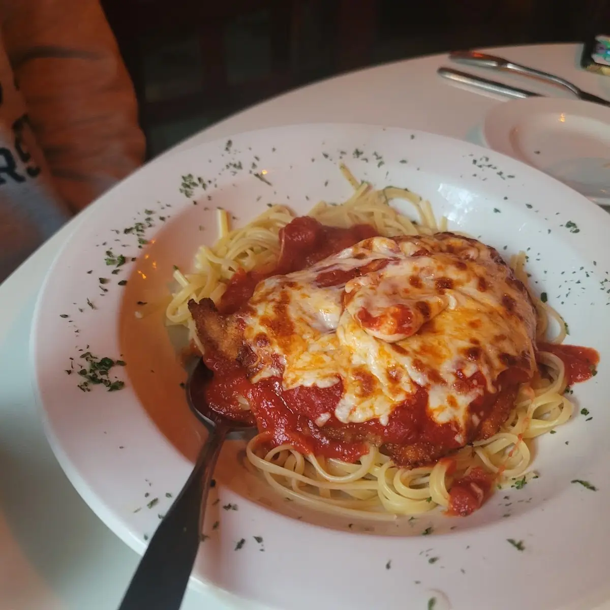 Chicken Parmigiana