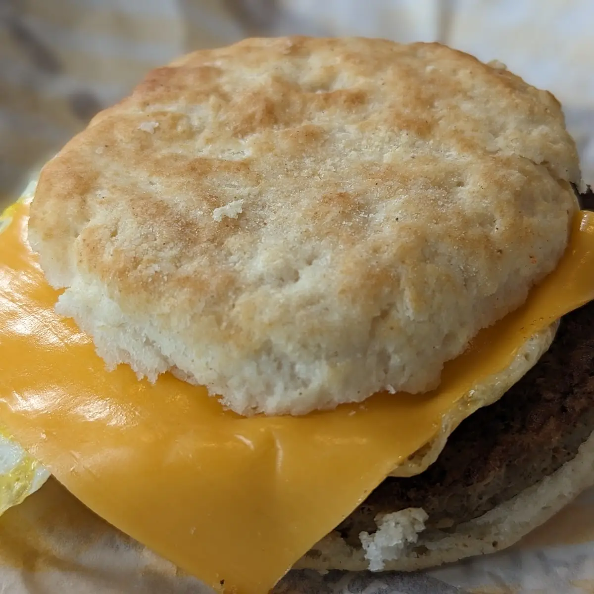 Sausage Egg & Cheese Biscuit