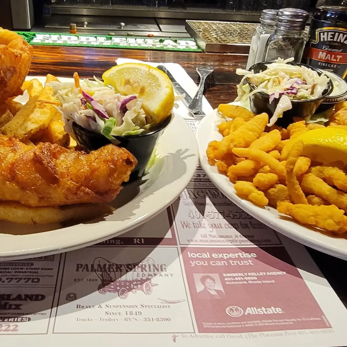 Fish & Chips Clam Strip Dinner