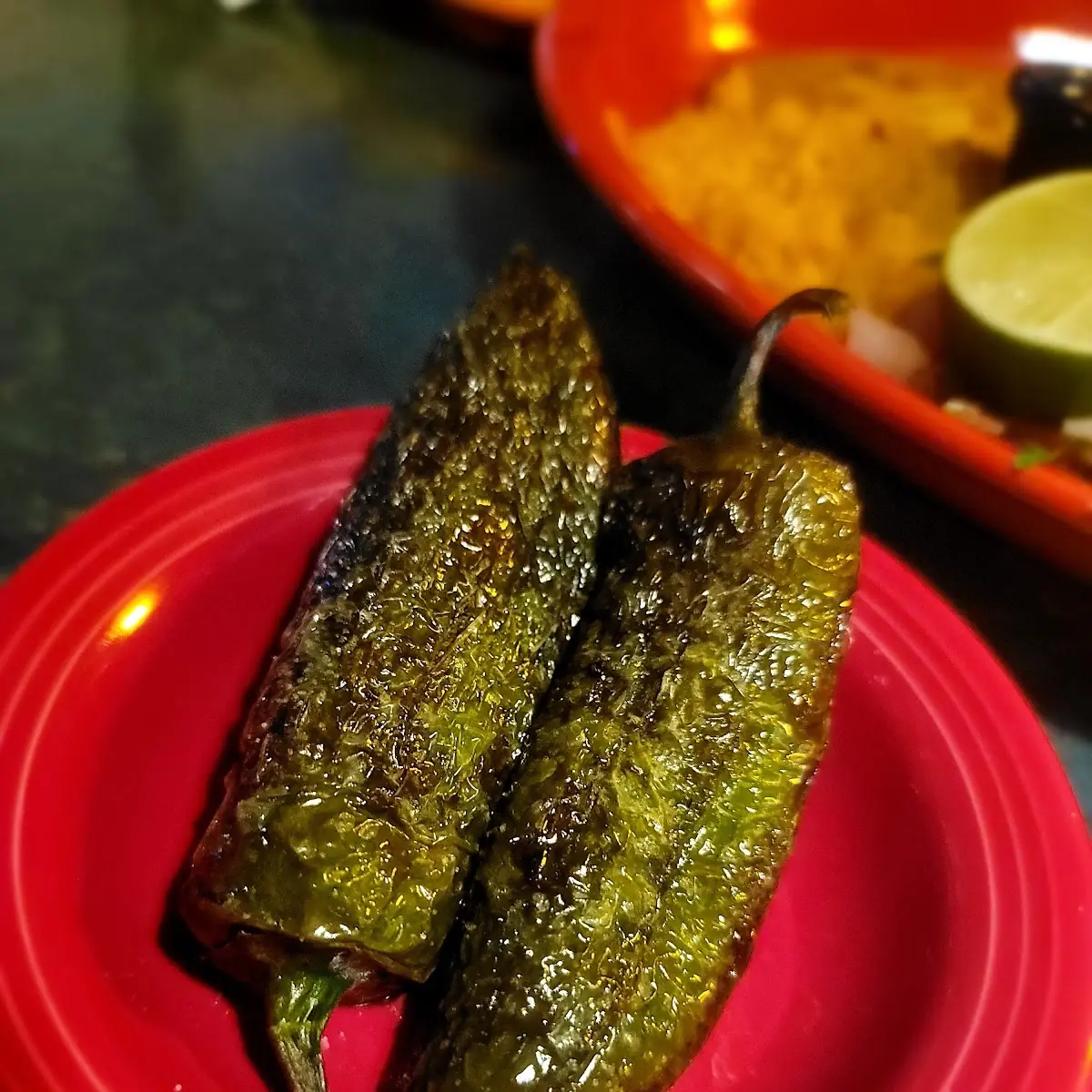 Grilled Jalapenos