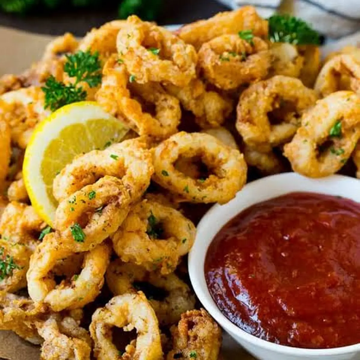 Calamari Basket