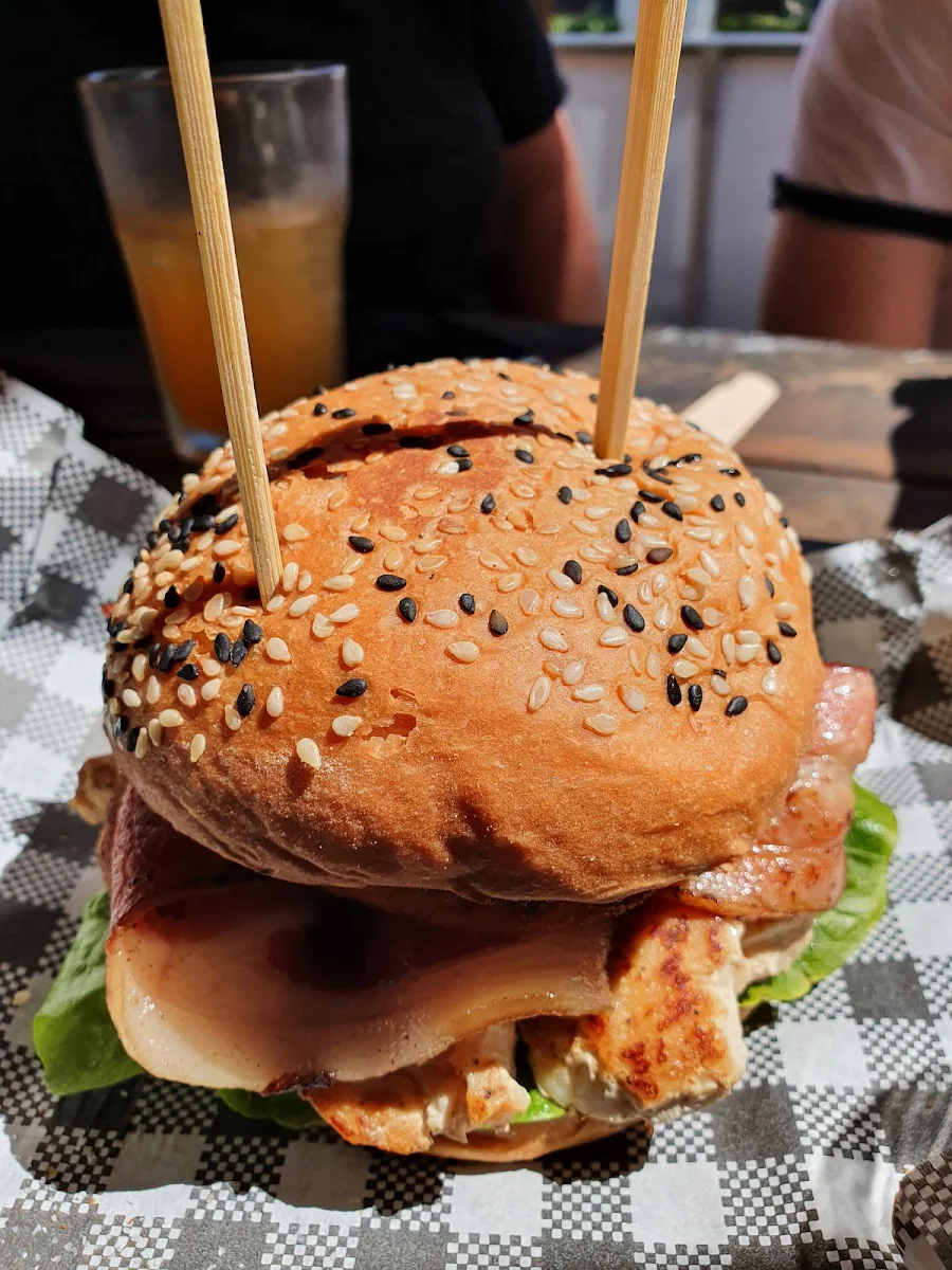 Chicken & Brie Burger