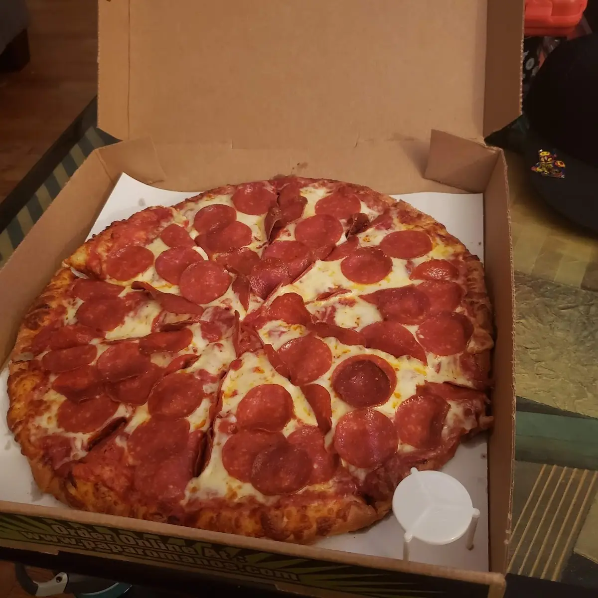 Pepperoni Pizza with Extra Sauce