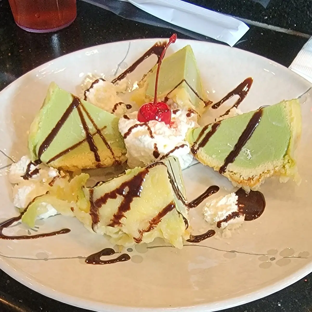 Tempura Green Tea Ice Cream