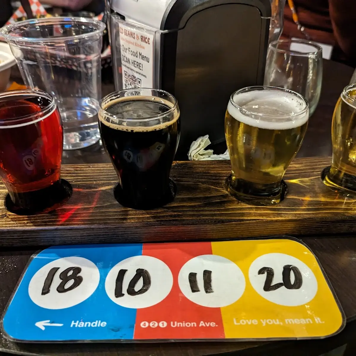 Draft Beer Flight