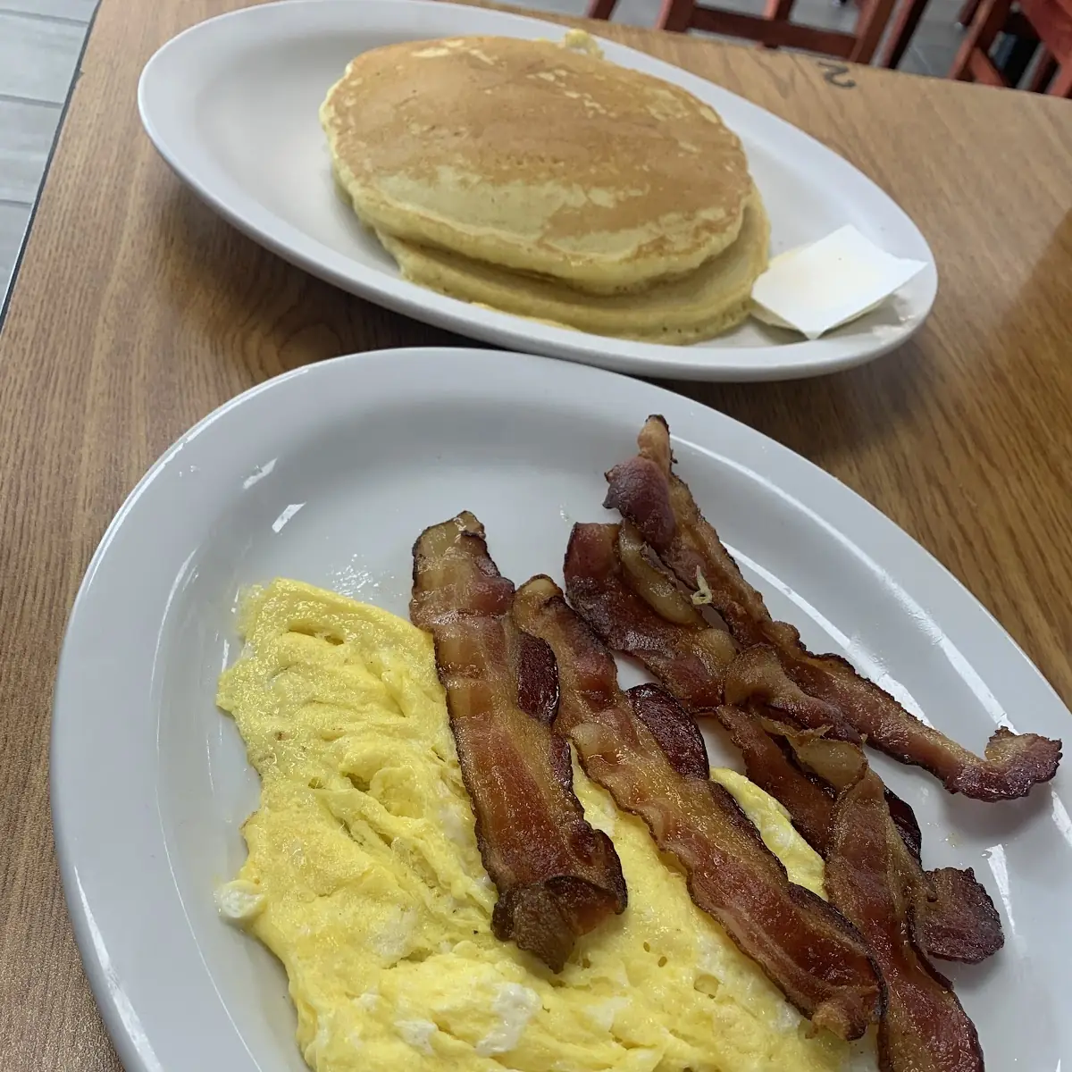 Bacon and Cheese Omelette