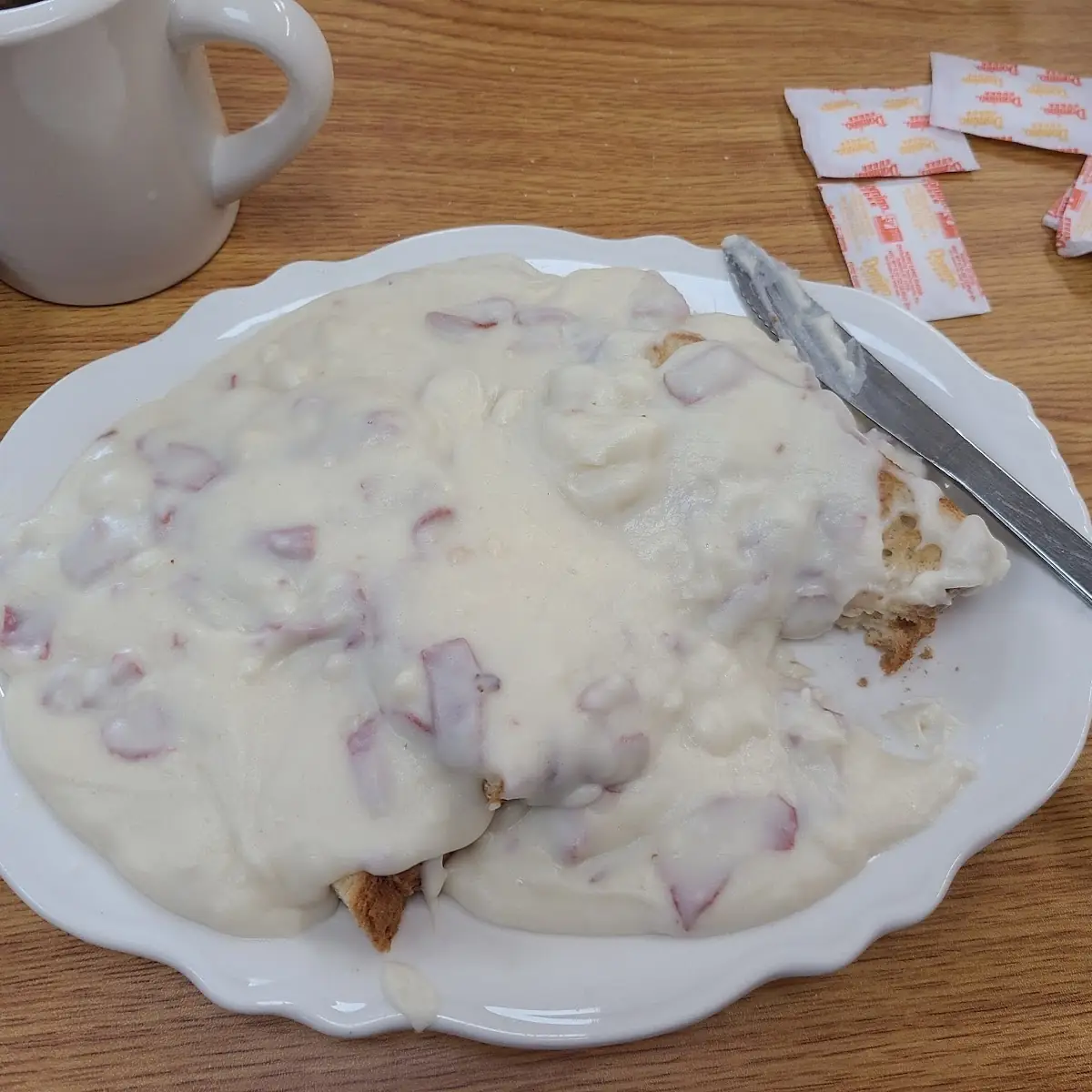 Creamed Chip Beef on Toast