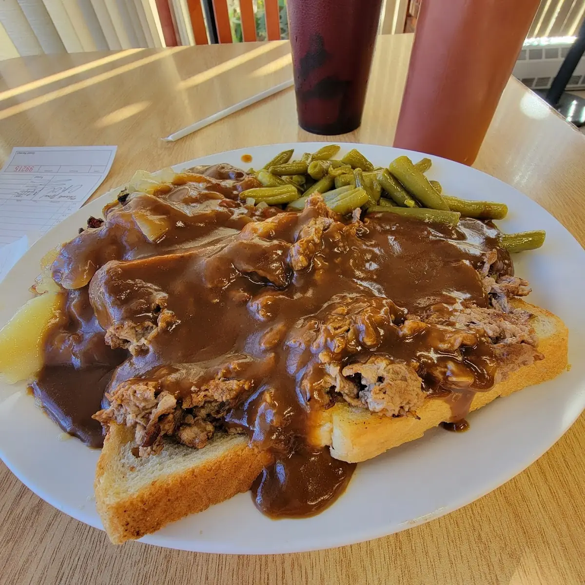 Hot Roast Beef Sandwich