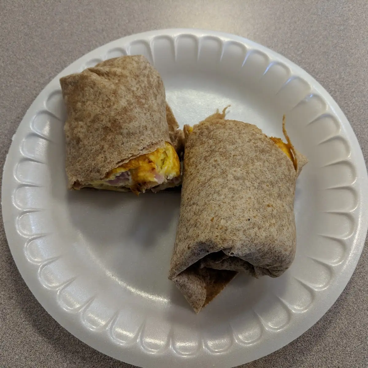 Ham and Swiss Cheese Omelette