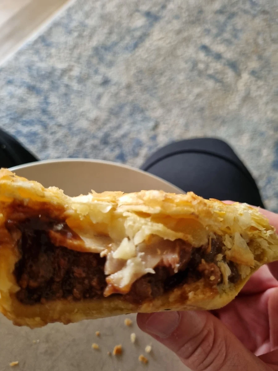 Steak Cheese and Bacon, Officer Bakehouse Takeaway Food