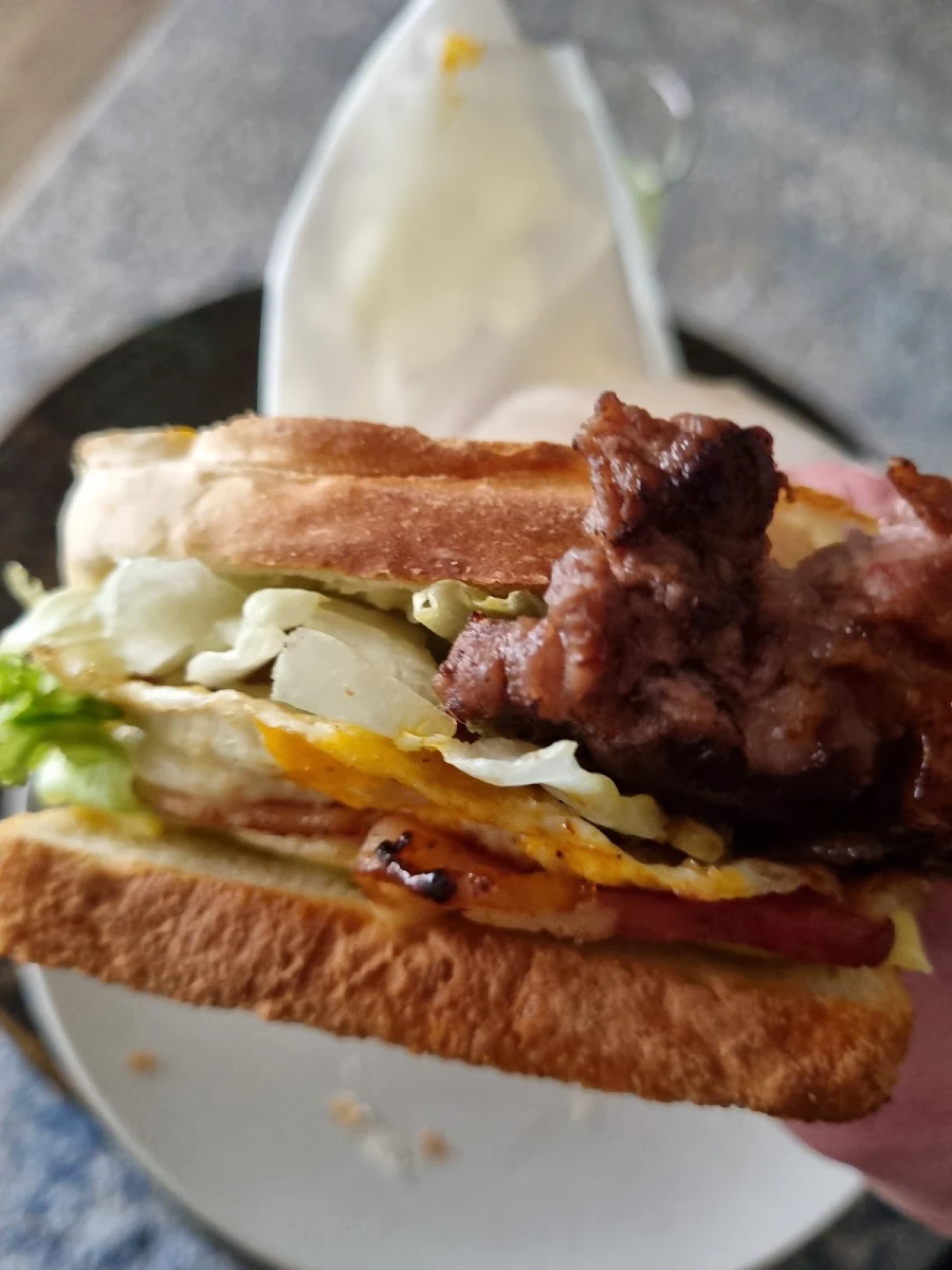 Steak Sando, Officer Bakehouse Takeaway Food