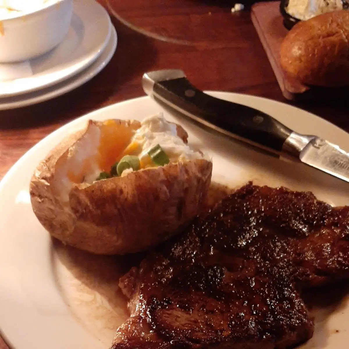 Ribeye with Potatoe