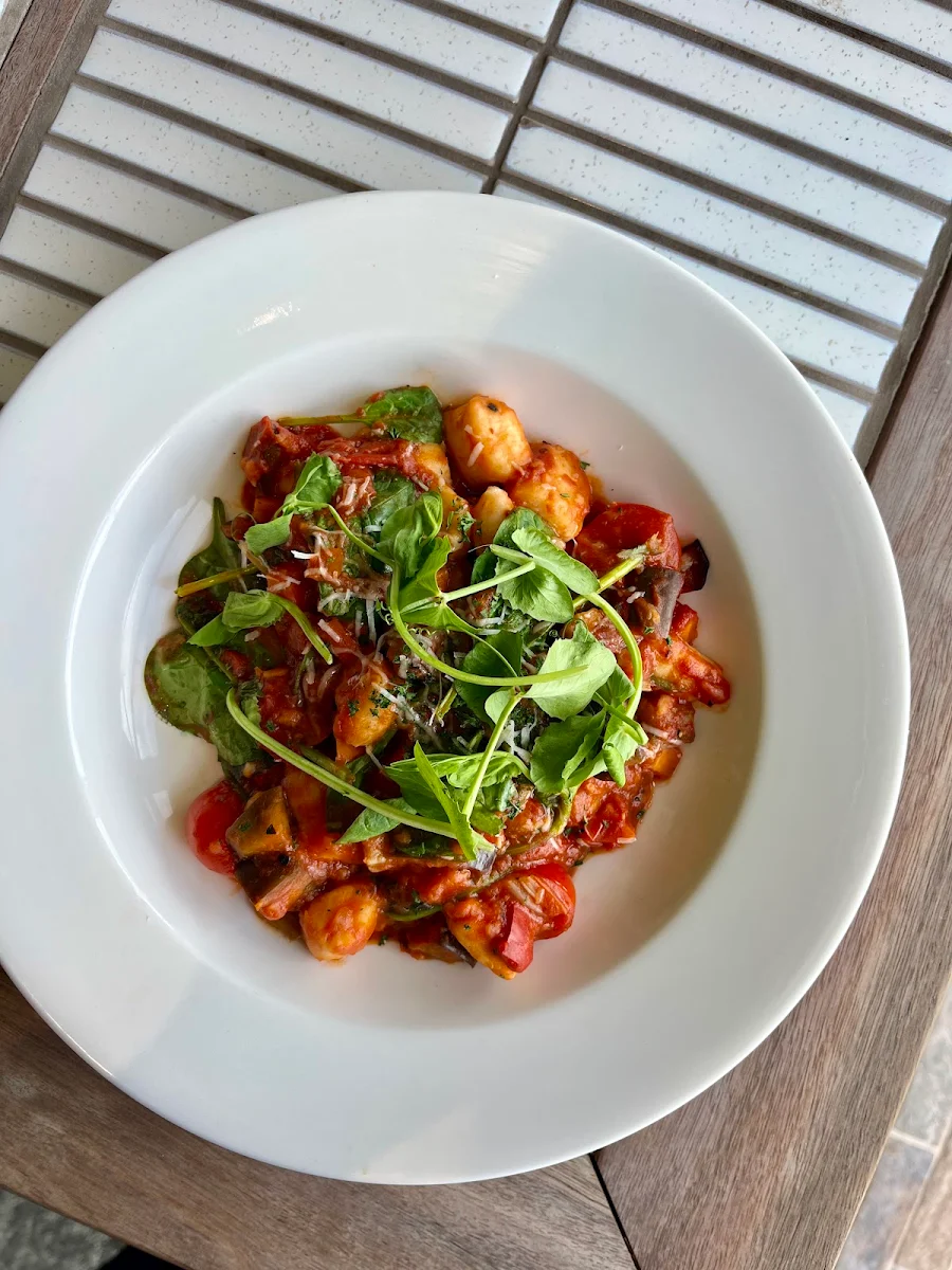 Mediterranean Veg Gnocchi, Ollieo Restaurant