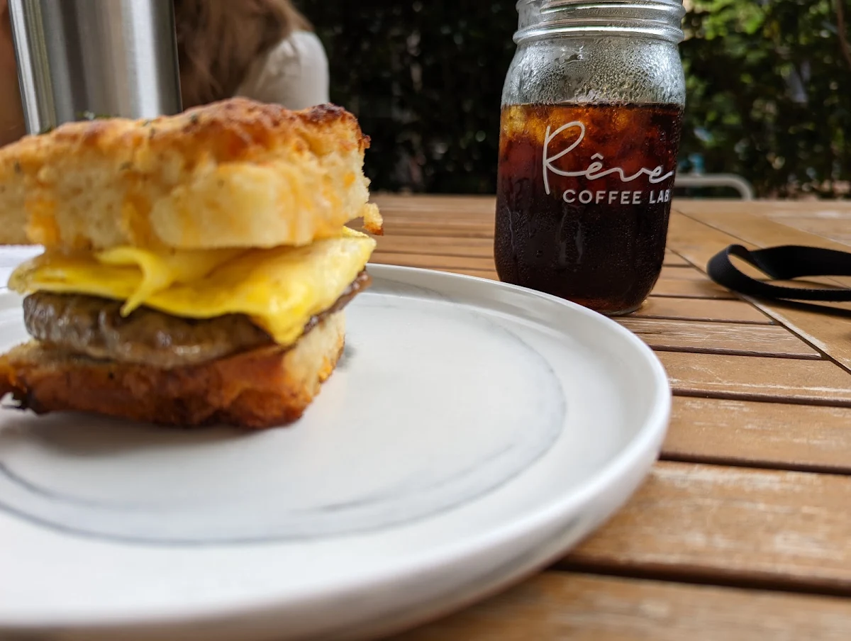 Sausage Biscuit with Egg