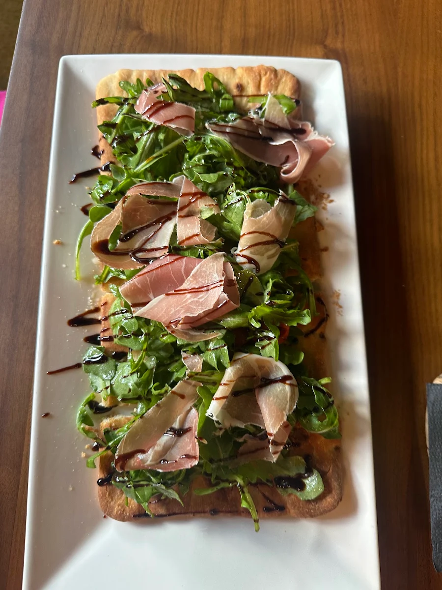 Prosciutto Arugula Flatbread