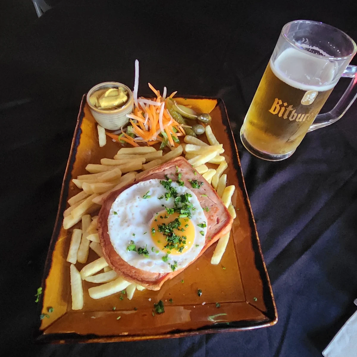 Leberkase w Egg