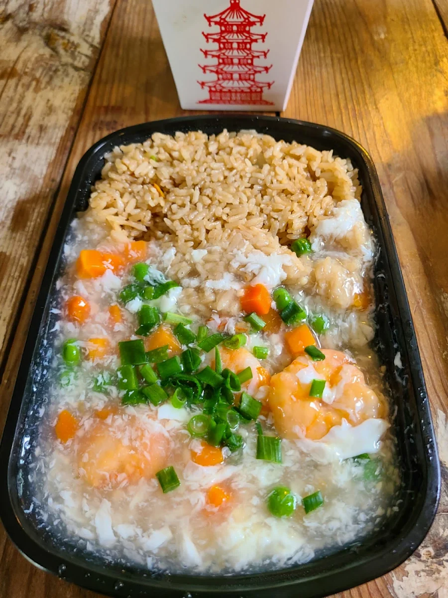 Shrimp w Lobster Sauce