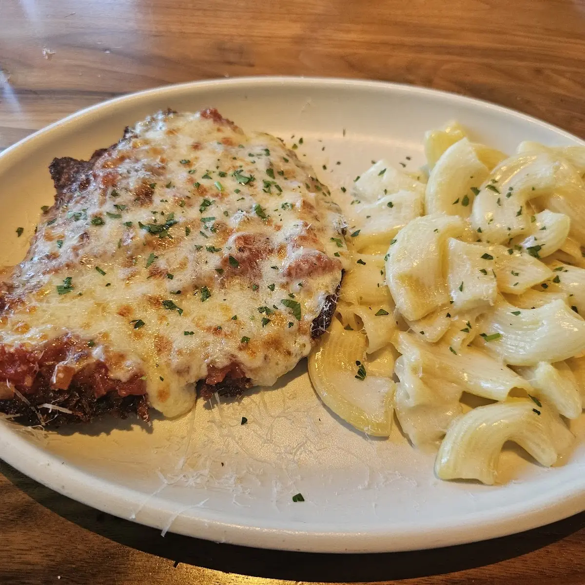 Chicken Parmigiana Verde