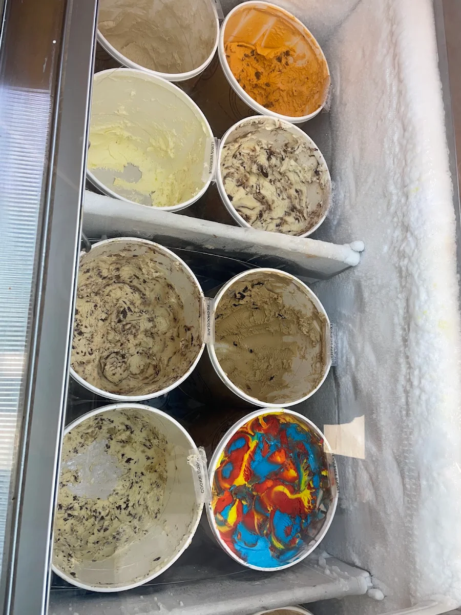 Various Ice Cream Flavors